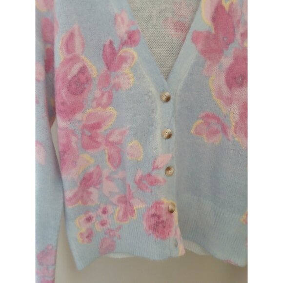 Sundance Dalia Blooms Wool Cardigan Sweater - Picture 4 of 11